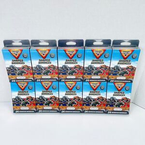 10 Pack MONSTER JAM Shaped Adhesive Bandages Bandaids 14 Per Box BRAND NEW